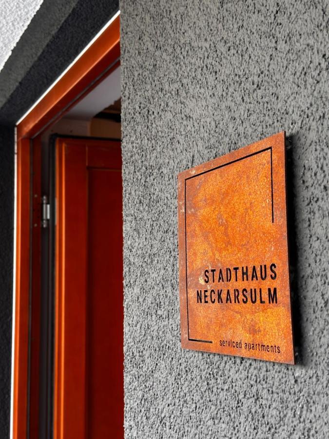 Stadthaus Neckarsulm Serviced Apartments - Stadthaus Heiner Esterno foto