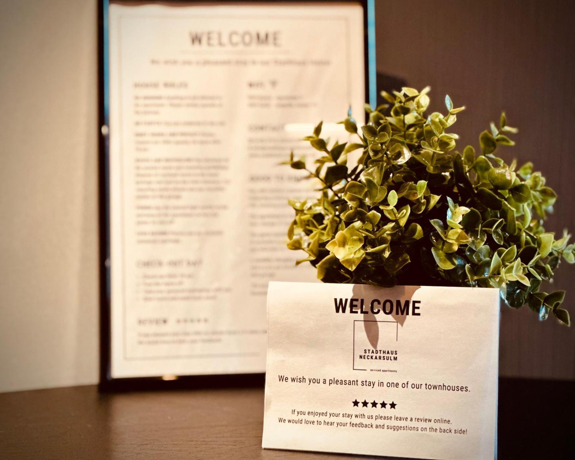 Stadthaus Neckarsulm Serviced Apartments - Stadthaus Heiner Esterno foto