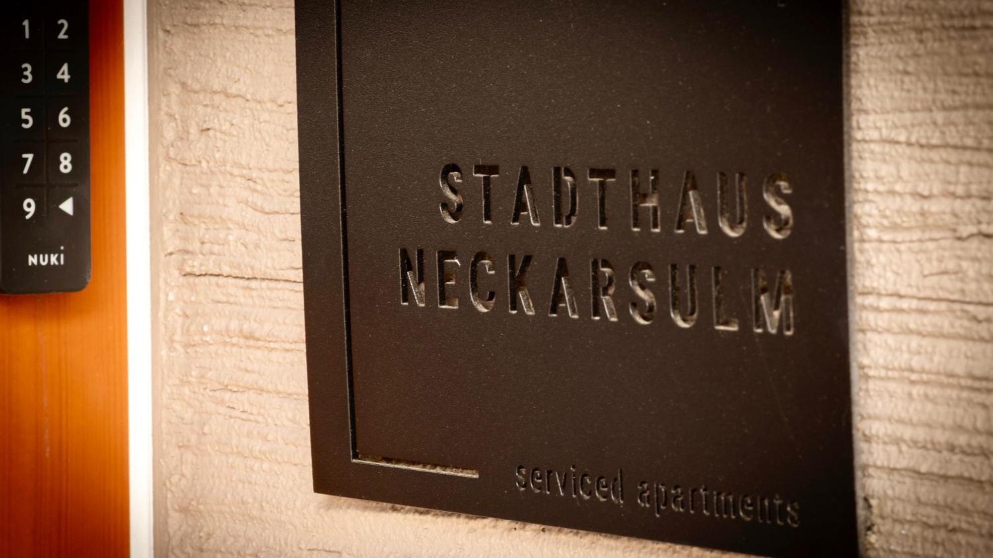 Stadthaus Neckarsulm Serviced Apartments - Stadthaus Heiner Esterno foto